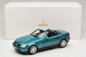 Mercedes SLK R170 Vivianite Green Norev 1:18 183021 Metall – Bild 10 von 10