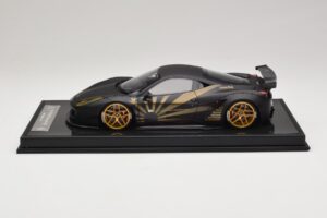 Ferrari 458 LB Works Matt Black BBA 1:18 Ferrari 458 LB Works Matt Black BBA 1:18 REMC037 Resin