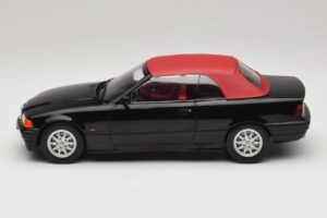 BMW 3 Series E36 Cabrio Schwarz MCG 1:18 MCG18318 Metall – Bild 4 von 7