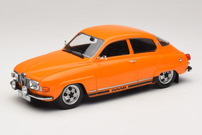 Saab 96 V4 Orange MCG 1:18 MCG18654 Metall