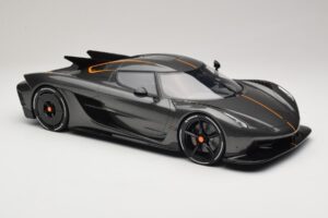 Koenigsegg Jesko Absolut 0-400-0 km/h Rekord Graphite Grey GT Spirit 1:12 GT575 Resin – Bild 4 von 6