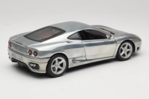 Ferrari 360 Modena Chrom Silber Hot Wheels 1:18 27774 Metall – Bild 3 von 8