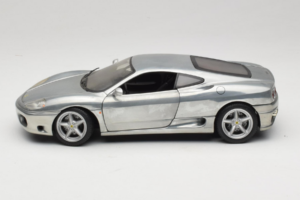Ferrari 360 Modena Chrom Silber Hot Wheels 1:18 27774 Metall – Bild 4 von 8