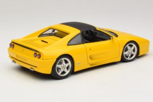 Ferrari F355 Spider Gelb mit Schwarzem Dach UT Models 1:18 180074030-P4 Metall – Bild 3 von 8
