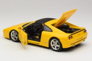 Ferrari F355 Spider Gelb mit Schwarzem Dach UT Models 1:18 180074030-P4 Metall – Bild 5 von 8