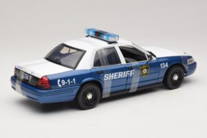 Ford Crown Victoria Police Interceptor The Walking Dead Greenlight 1:18 12957 Metall – Bild 2 von 6