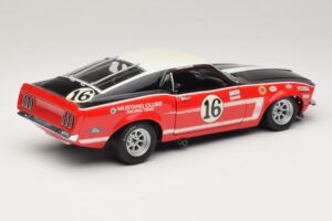 Ford Mustang Boss 302 #16 Bud Moore Engineering G. Follmer Trans-Am 1969 OEM 1:18 FORD006 Metall – Bild 3 von 8