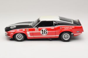 Ford Mustang Boss 302 #16 Bud Moore Engineering G. Follmer Trans-Am 1969 OEM 1:18 FORD006 Metall – Bild 4 von 8