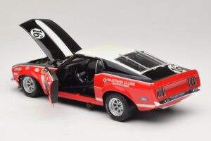 Ford Mustang Boss 302 #16 Bud Moore Engineering G. Follmer Trans-Am 1969 OEM 1:18 FORD006 Metall – Bild 5 von 8