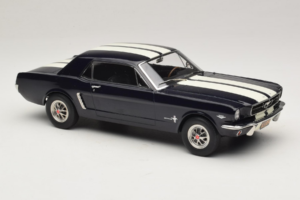 Ford Mustang Nightmist Blue Norev 1:18 182805 Metall – Bild 4 von 6