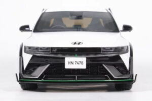 Hyundai Ioniq 5 N DK Edition Atlas White Matt Otto 1:18 OT1227 Resin – Bild 4 von 5