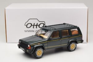 Jeep Cherokee XJ Limited Dark Hunter Green Otto 1:18 OT1340 Resin – Bild 6 von 6