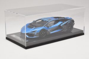Lamborghini Revuelto Blue Black IVY Merit 1:18 REMC040 Resin – Bild 6 von 7