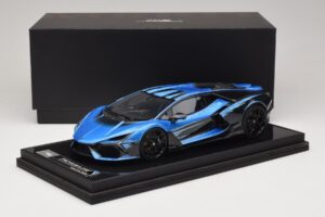 Lamborghini Revuelto Blue Black IVY Merit 1:18 REMC040 Resin – Bild 7 von 7