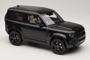 Land Rover Defender 90 L663 P400 X-Dynamic HSE Santorini Black GT Spirit 1:18 GT992 Resin – Bild 4 von 6