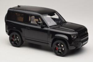 Land Rover Defender 90 L663 P400 X-Dynamic HSE Santorini Black GT Spirit 1:18 GT992 Resin – Bild 4 von 6