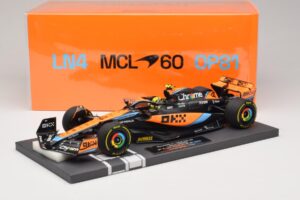 McLaren MCL60 #4 L. Norris 2nd Place Hungarian GP 2023 Minichamps 1:18 537233004 Resin – Bild 7 von 7