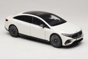 Mercedes EQS V297 Manufaktur Opalite White NZG 1:18 B66961049 Metall – Bild 6 von 8