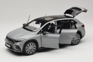 Mercedes EQS SUV X296 Manufaktur Alpine Grey NZG 1:18 B66960591 Metall – Bild 2 von 8