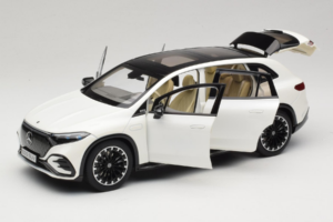 Mercedes EQS SUV X296 Manufaktur Diamond White NZG 1:18 B66960590 Metall – Bild 2 von 8