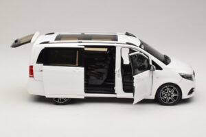 Mercedes V-Class W447 AMG Line Weiss Norev 1:18 183876 Metall – Bild 4 von 8