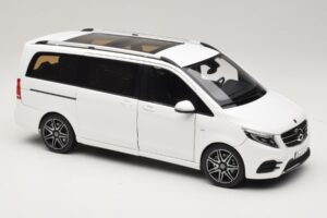 Mercedes V-Class W447 AMG Line Weiss Norev 1:18 183876 Metall – Bild 6 von 8