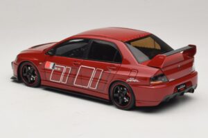 Mitsubishi Lancer Evolution IX MR Fast & Furious Rot Ignition Model 1:18 2374 Resin – Bild 5 von 6