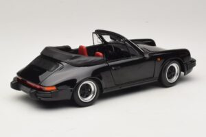 Porsche 911 3.2 Carrera Cabriolet Schwarz Minichamps 1:18 100063035 Metall – Bild 3 von 8