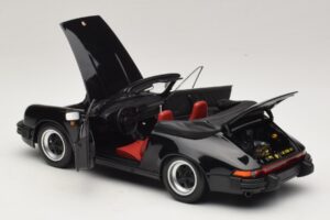 Porsche 911 3.2 Carrera Cabriolet Schwarz Minichamps 1:18 100063035 Metall – Bild 5 von 8