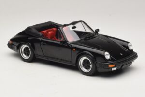 Porsche 911 3.2 Carrera Cabriolet Schwarz Minichamps 1:18 100063035 Metall – Bild 6 von 8