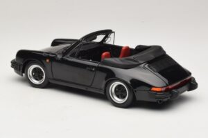 Porsche 911 3.2 Carrera Cabriolet Schwarz Minichamps 1:18 100063035 Metall – Bild 7 von 8