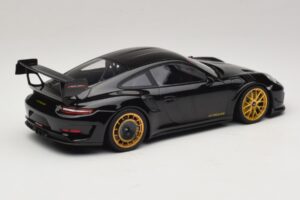 Porsche 911 992 GT3 RS Manthey Racing Schwarz mit Goldenen Felgen Minichamps 1:18 MR-911-GT3RS-1804 Metall – Bild 2 von 6