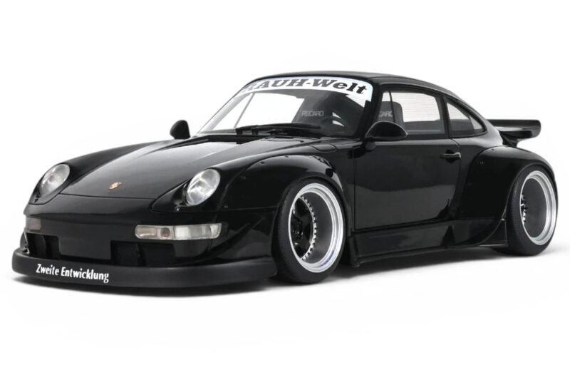 Porsche 911 993 RWB Schwarz GT Spirit 1:18 GT587 Resin