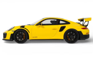 Porsche 911 GT2 RS 991.2 Nurburgring Lap Record Gelb GT Spirit 1:18 GT972 Resin – Bild 3 von 5
