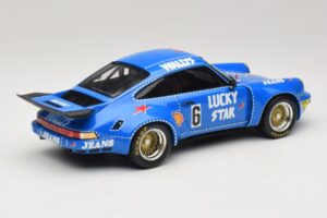 Porsche 911 RSR #6 Wallys Jeans Nurburgring 1974 Spark 1:18 18S088 Resin – Bild 2 von 6