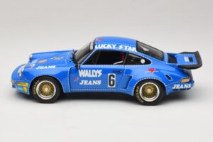 Porsche 911 RSR #6 Wallys Jeans Nurburgring 1974 Spark 1:18 18S088 Resin – Bild 3 von 6