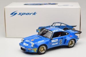 Porsche 911 RSR #6 Wallys Jeans Nurburgring 1974 Spark 1:18 18S088 Resin – Bild 6 von 6