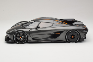 Koenigsegg Jesko Absolut 0-400-0 km/h Rekord Graphite Grey GT Spirit 1:12 GT575 Resin – Bild 3 von 6