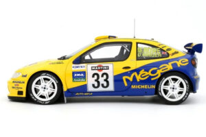 Renault Megane Maxi #33 P. Bugalski / J-P. Chiaroni Rally Sanremo 1998 Otto 1:18 OT1195 Resin – Bild 3 von 5