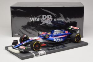 Visa Cash App RB VCARB 01 A. Iwasa FP1 Japanese GP 2024 Minichamps 1:18 117240440 Resin – Bild 7 von 7