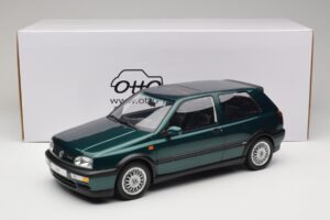 Volkswagen Golf Mk3 VR6 Carat Dragon Green Otto 1:12 G099 Resin – Bild 6 von 6