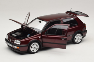 Volkswagen Golf VR6 Mk3 Indian Red Limitierte Auflage Norev 1:18 188505 Metall – Bild 2 von 8
