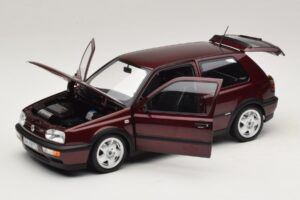 Volkswagen Golf VR6 Mk3 Indian Red Limitierte Auflage Norev 1:18 188505 Metall – Bild 2 von 8
