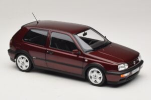 Volkswagen Golf VR6 Mk3 Indian Red Limitierte Auflage Norev 1:18 188505 Metall – Bild 6 von 8