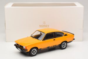 Opel Kadett C Rallye 2.0E Brilliant Ochre Norev 1:18 183659 Metall – Bild 6 von 6