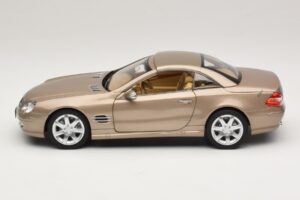 Mercedes SL500 R230 Travertine Beige Norev 1:18 183843 Metall – Bild 4 von 9