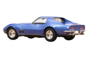 Chevrolet Corvette C3 Le Mans Blue Norev 1:18 189034 Metall – Bild 2 von 3