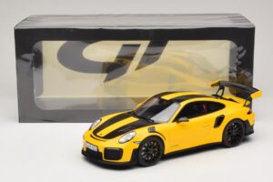 Porsche 911 GT2 RS 991.2 Nurburgring Lap Record Gelb GT Spirit 1:18 GT972 Resin – Bild 6 von 6