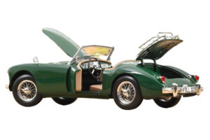 MG MGA British Racing Green Norev 1:18 182610 Metall – Bild 2 von 5