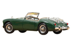 MG MGA British Racing Green Norev 1:18 182610 Metall – Bild 3 von 5